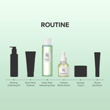 a group of bottles of cosmetics
