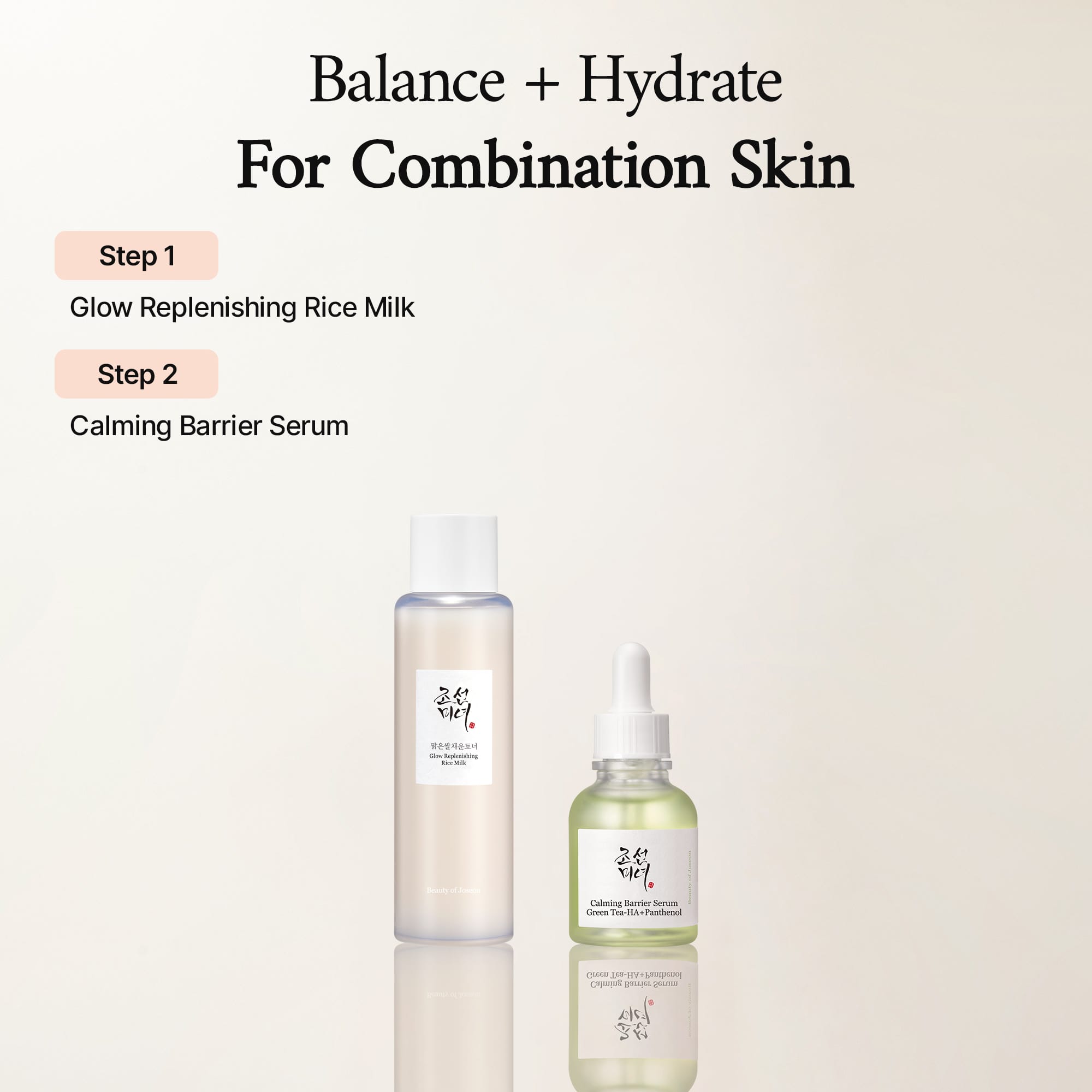 Beauty of Joseon 3 Steps to TDS Skin Prep Set
