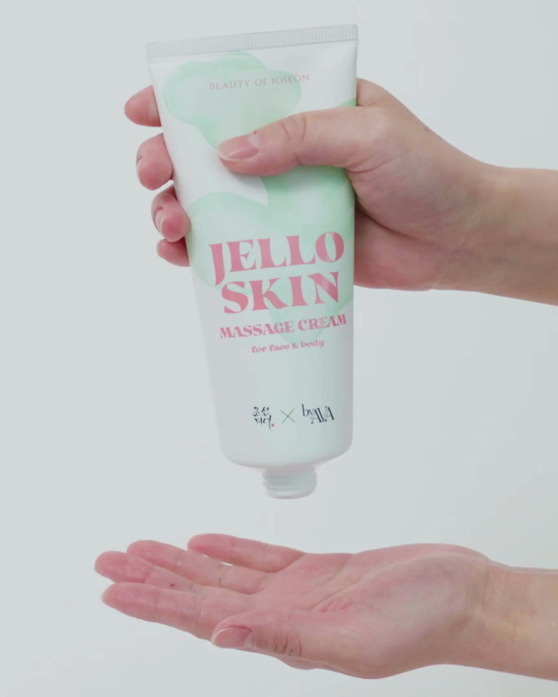JELLOSKIN Massage Cream For Face and Body - video background